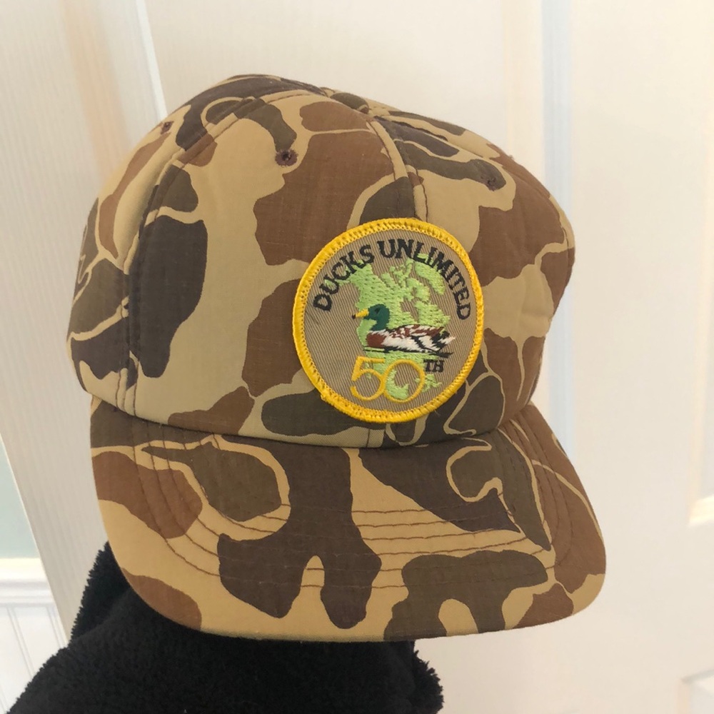 Vintage Ducks Unlimited Camo Hat